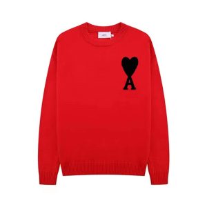 Ami de Coeur Red Crewneck Jumper