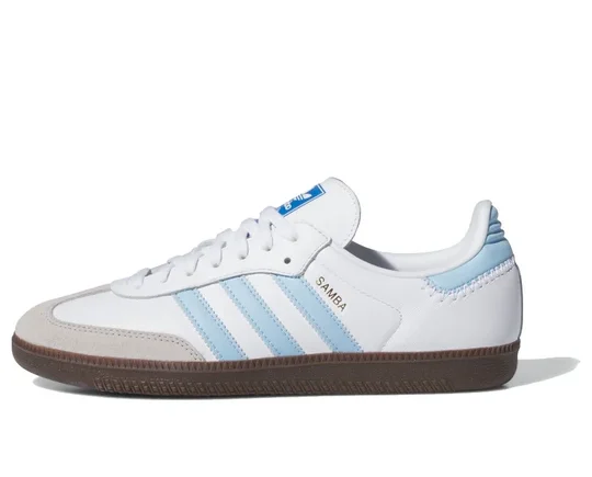 Adidas Samba OG "Cloud White Light Blue"