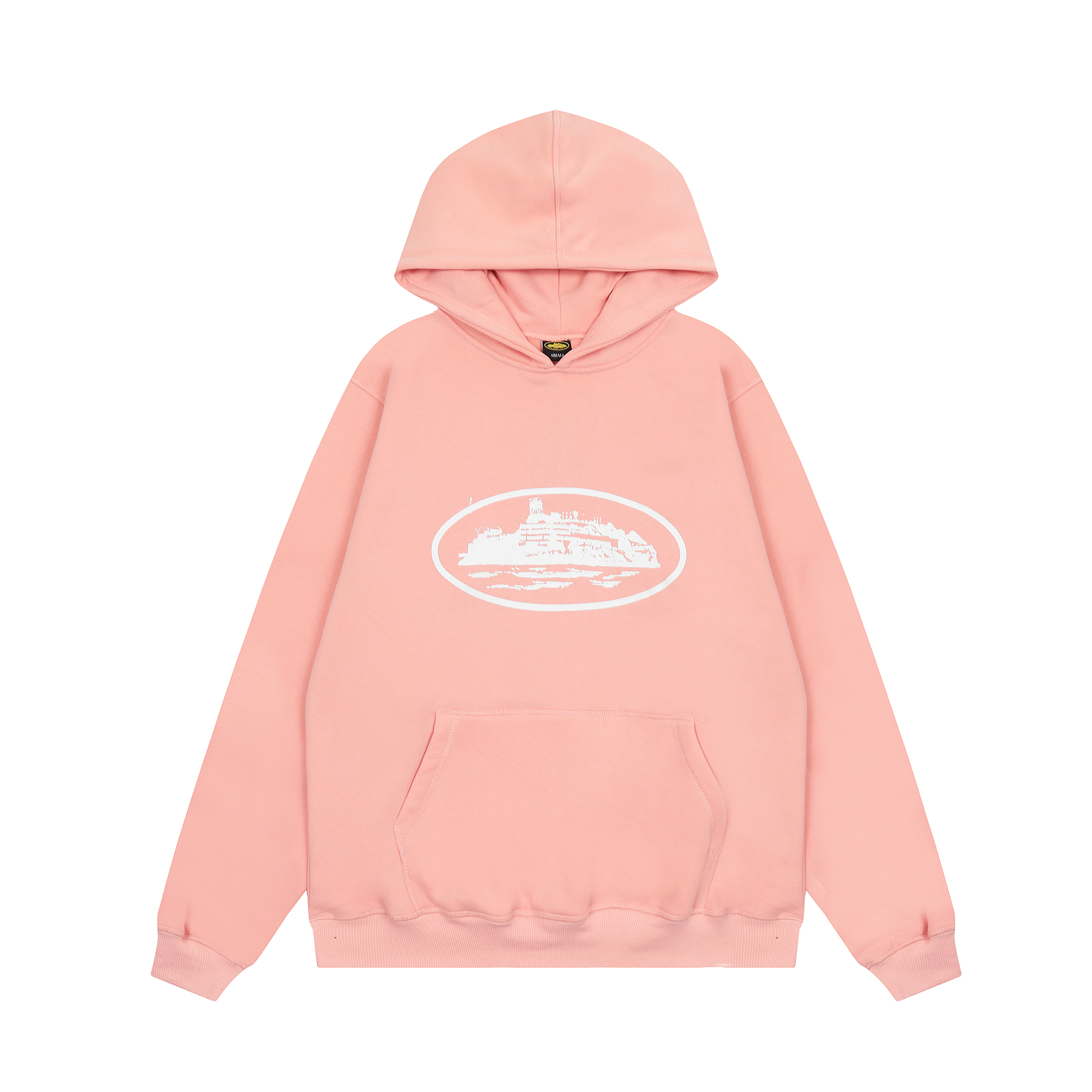 Corteiz Alcatraz Pink Hoodie