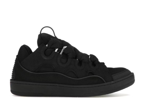 Lanvin Leather Curb Triple Black