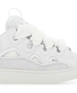 Lanvin Curb Sneaker White
