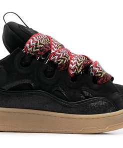 Lanvin Leather Curb Black Gum