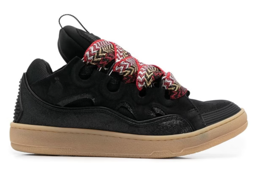 Lanvin Leather Curb Black Gum