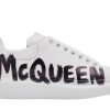 Alexander McQueen "Graffiti White Black"