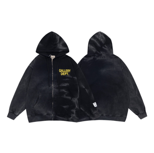 Gallery Dept. Vintage Tie-Dye Full Zip Hoodie