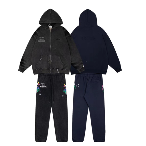 Gallery Dept. x Lanvin Zip Up Hoodie