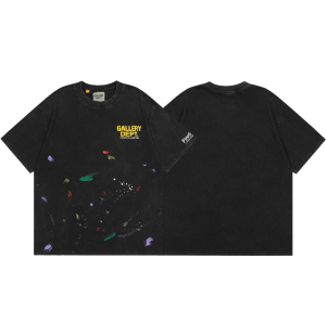 Gallery Dept. Black Painted T-Shirt
