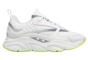 Dior B22 "White Silver Fluo Green"