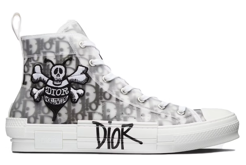 Dior B23 High Top 'Bee Embroidery'