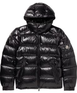 Moncler Maya Quilted Shell Hooded Down Jacket