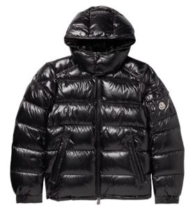 Moncler Maya Quilted Shell Hooded Down Jacket