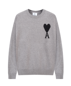 Ami de Coeur Grey Crewneck Jumper