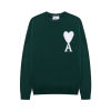 Ami de Coeur Dark Green Crewneck Jumper