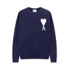 Ami de Coeur Marine Crewneck Jumper