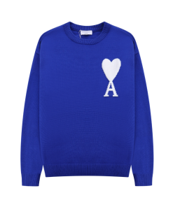 Ami de Coeur Blue Crewneck Jumper