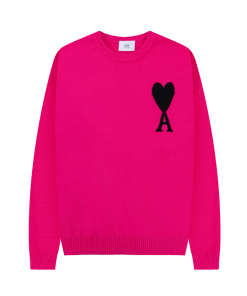 Ami de Coeur Pink Crewneck Jumper