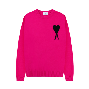 Ami de Coeur Pink Crewneck Jumper