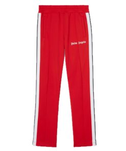 Palm Angels Red Track Pants