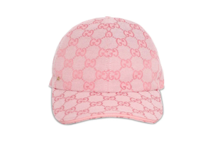 Gucci GG Canvas Baseball Cap 'Pink
