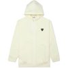 Comme des Garcons PLAY Play Big Black Heart Zip Up Hoodie