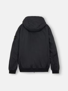 Stone Island Logo Patch Hooded Track Jacket - Image 2