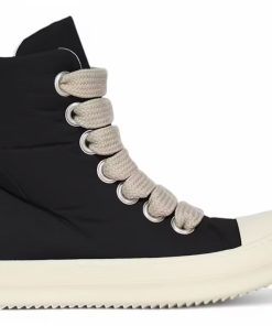 Rick Owens DRKSHDW Hollywood Jumbo Lace Puffer High Top