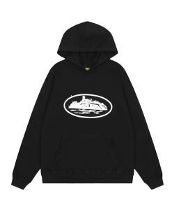 Corteiz Alcatraz Black Hoodie