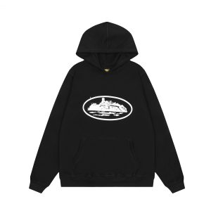 Corteiz Alcatraz Black Hoodie
