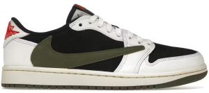 Copia de Jordan 1 Retro Low "Travis Scott Medium Olive"