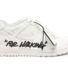 Off-White Out Of Office "For Walking White Black''